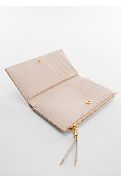 MANGO Woman Logolu kapitone kartlık