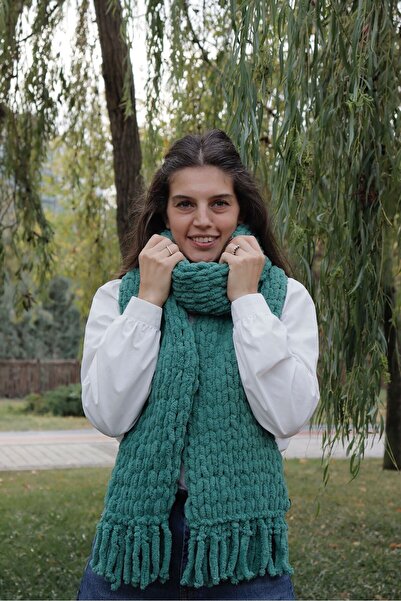 sweet things gift store handmade product since PUFFY ATKI ÇAMYEŞİLİ 20X200CM