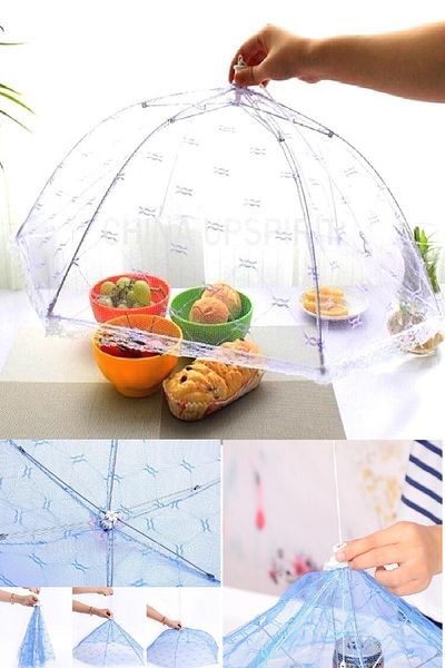 BİTERSE Foldable Food Protector Mosquito Net Food, Food, Food Protector Cover