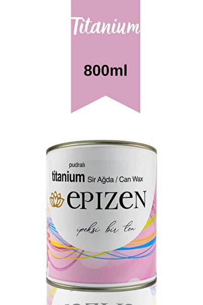 Genel Markalar Hassas Ciltler İçin Titanium Pudralı Konserve Ağda 800ml
