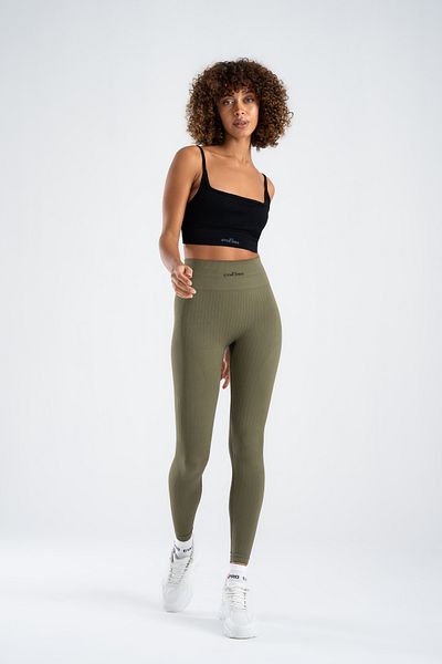 GYMXPRO Jambiere sport super elastice de recuperare cu talie înaltă