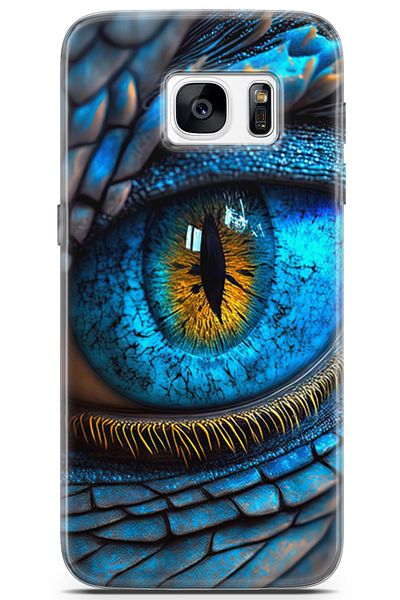 Lopard Samsung Galaxy S7 Compatible Shock Absorbing Case Opus 24 Dragon Eye