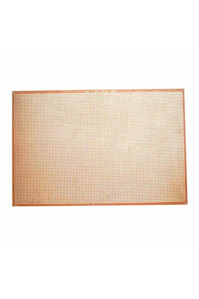 BAKIRSAN 10x15cm Delikli Bakır Plaket 10x15cm Delikli Bakır Levha 10x15 Deney Bakırı Bensu Elektronik Pendik