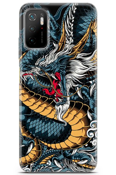 Lopard Xiaomi Poco M3 Pro Compatible Soft Cover Opus 26 Dragon Attack