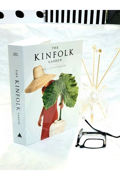 Saccura Decor Decorative Box Kinfolk Garden Openable Decorative Book Box