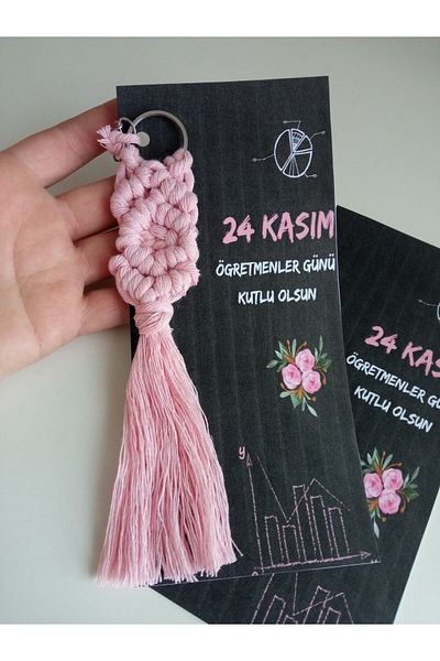Büşra Uynk Teachers' Day Special Gift Keychain Alas Design