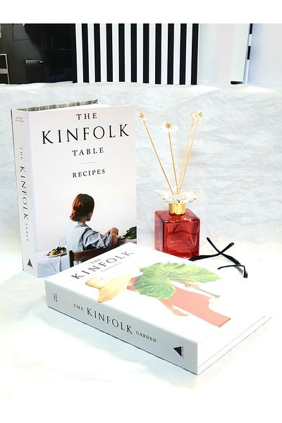 Saccura Decor 2-Piece Decorative Book Box Set, Decorative Box Set, Kinfolk Book Box Set