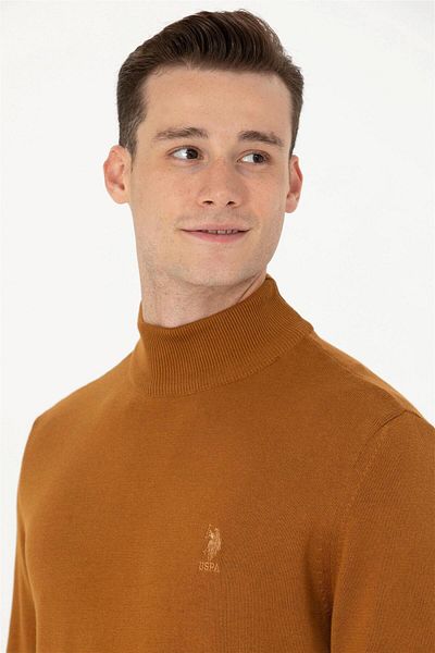 U.S. Polo Assn. Мъжки плетен пуловер US Polo Assn G081Sz0Tk-1629690-Fw