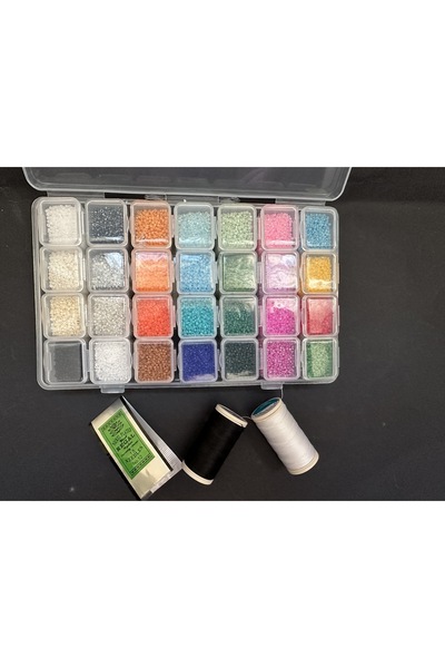 LİVZA BİJUTERİ Livza Bijuter Miyuki Set 28li Hobi Takı Yapım Seti 16