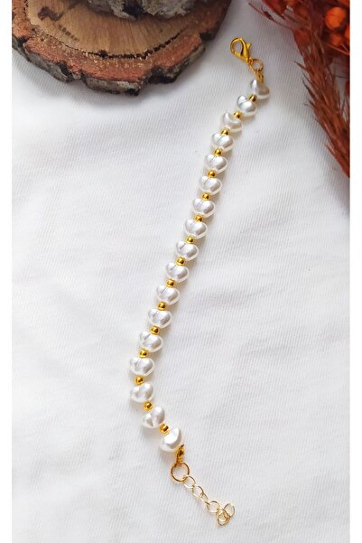 MARCİELO Accessories سوار اللؤلؤ الباروكي - سوار المجوهرات النسائية