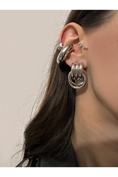 Okko Store Vintage Model Boğumlu Küpe