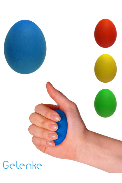 Genel Markalar Silikon Stres Topu El Egzersizi Bilek ve Parmak Güçlendirme Topu Fizik Tedavi Topu