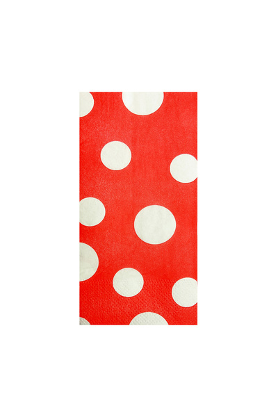 Story مناديل ورقية بيضاء منقطة مقاس 33x33 سم لحفلات الأطفال، عبوة من 20 قطعة ...