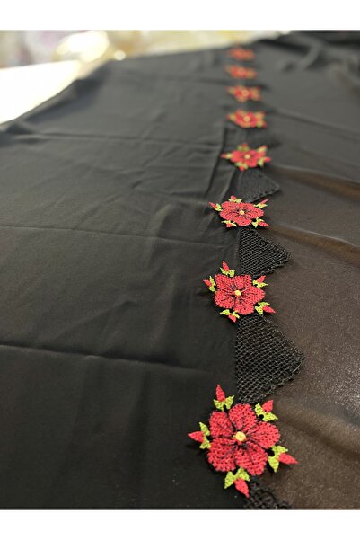 Çiğdem Tuhafiye İğne Oyası Mevlüt Tülbent Örtüsü