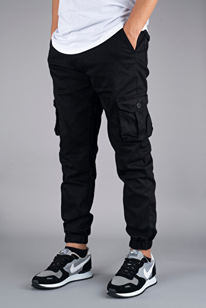 bombe Men's Cargo Pants Black