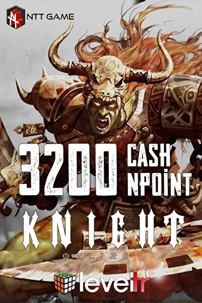 Ntt Game Knight Online 3200 Cash / Npoint / LevelTR