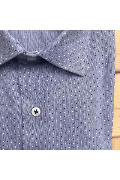 SÜVARİ PREMİUM REGULAR SVR DESENLİ GÖMLEK