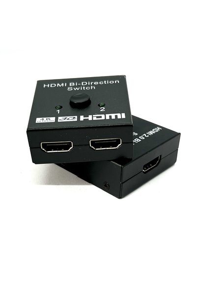 boblov Çift Yönlü HDMI Switch HDMI Değiştirici 2'si 1 Arada HDMI Ayırıcı Hdmi Seçici 2x1 1x2 Giriş Çıkışı