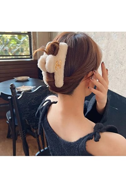 MutluBiDünya Vintage Zincir Model Peluş Mandal Toka
