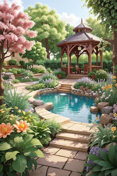 LİLYHOBBYLAND Renkli Baskılı Sayılarla Boyama Hobi Seti (Çerçeveli-Büyük Boy) 80x100 cm: Renkli Bahçe