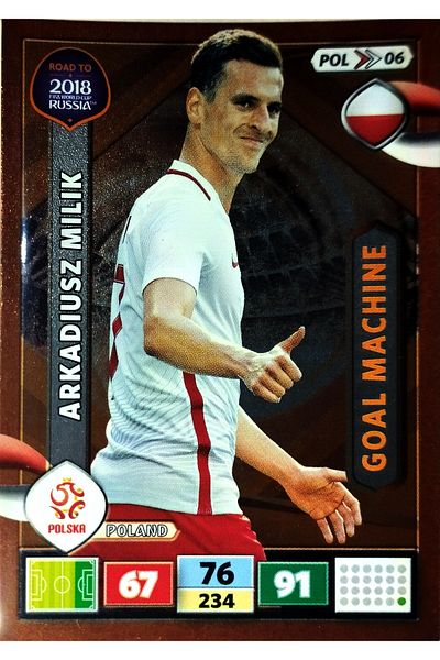 Panini ARKADİUSZ MILIK GOAL MACHINE ROAD TO RUSSIAN