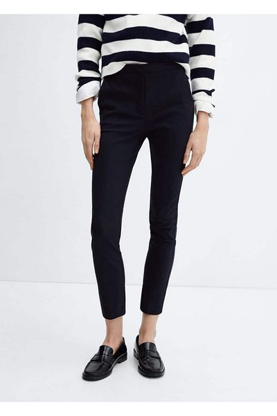 MANGO Woman Cut Skinny Trousers