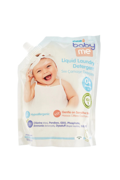 Baby&Me Sıvı Çamaşır Deterjanı Doypack 1000 ml