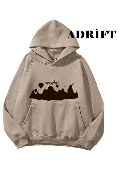 Adrift Unisex Nevşehir dukserica sa kapuljačom