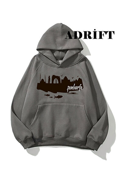 Adrift Unisex Urfa dukserica sa kapuljačom