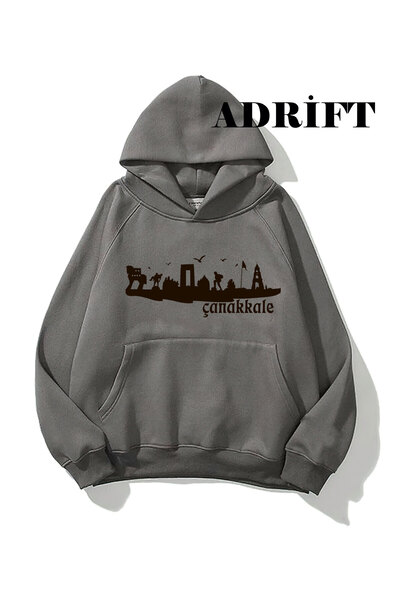 Adrift Unisex Canakkale dukserica sa kapuljačom
