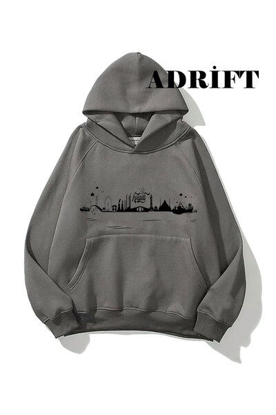 Adrift Unisex Kocaelli dukserica sa kapuljačom