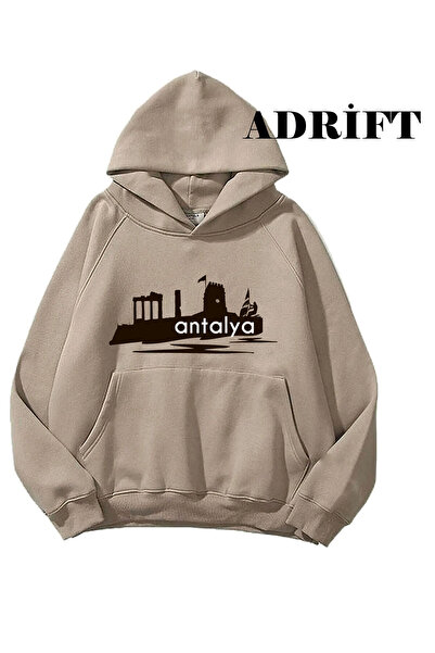 Adrift Unisex antalijska majica sa kapuljačom