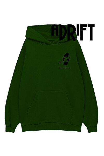 Tarzsokak Hanorac unisex cu design special Be Brave, kaki