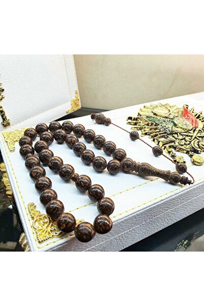 Genel Markalar TARCIN AGACI TESBIH ÖZEL USTA İŞCİLİKLI KUTULU BELGELI 10 MM