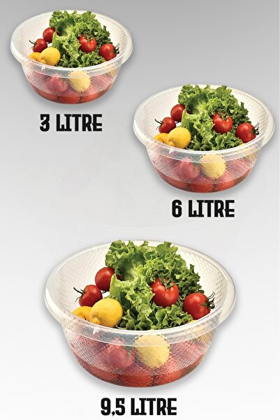 Pink Cat Kitchen 3-Piece Basin Set - Multi-Purpose Basin - Dish Basin 9.5-6-3...