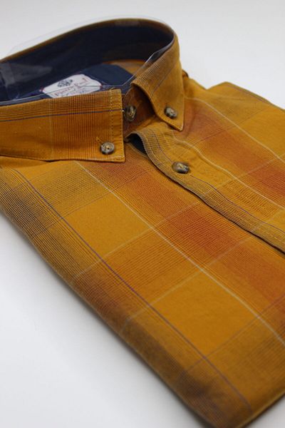 Pietra Paul King Size Cotton Checked Men's Shirt
