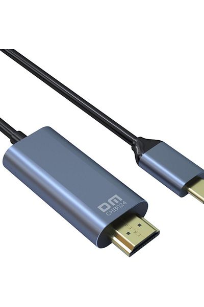 DM Glpzr Chb024 Type-C to Male HDMI 4K 30Hz Converter Cable 1.8 Meters Trendybuy 1109110