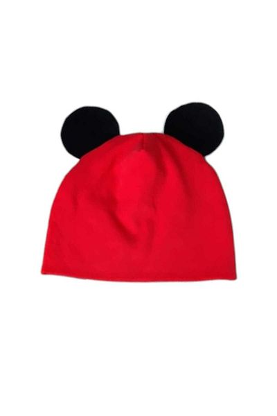A Bunch Baby beret with ears, baby hat, baby beret, combed cotton, mickey beret