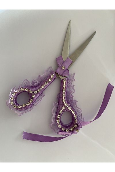 Öztürk Henna, wedding, engagement ribbon cutting scissors.