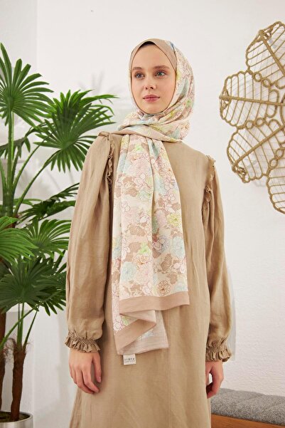 Şalland Μπαρόκ Σάλι με σχέδιο Μαλακό Ροζ