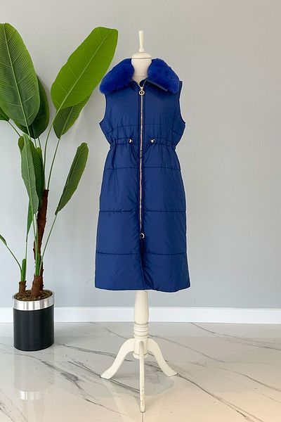 Missemramiss Fur Quilted Vest 4256 Saks