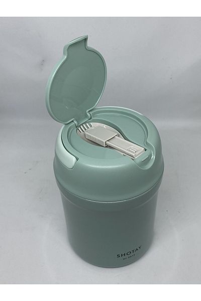 Shotay ST-8123 Vacuum Bottle Food Box 650 ml Green