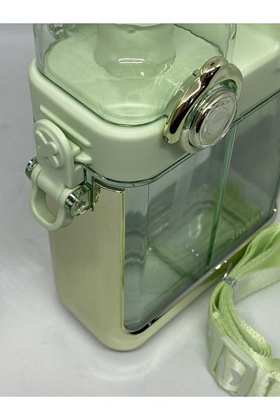 Shotay ST-7100 Double Compartment 700 ML Water Bottle Green