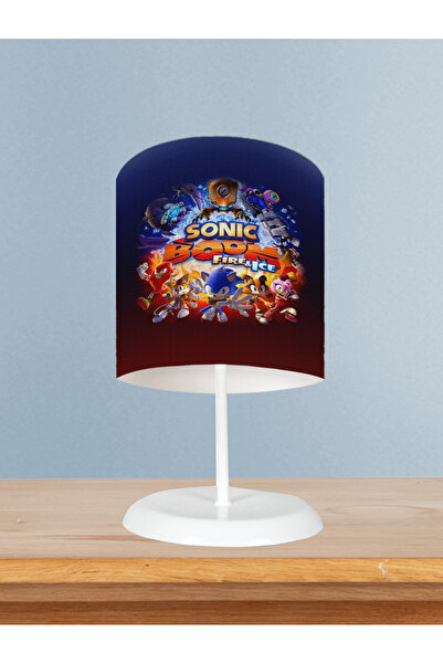MASAL ODAM BEBEK VE ÇOCUK ODASI Sonic Boom Desenli Abajur