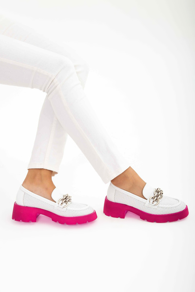 Tamer Tanca Γυναικεία Loafer Παπούτσια από γνήσιο δέρμα 94 3020 Bn Ayk Y22