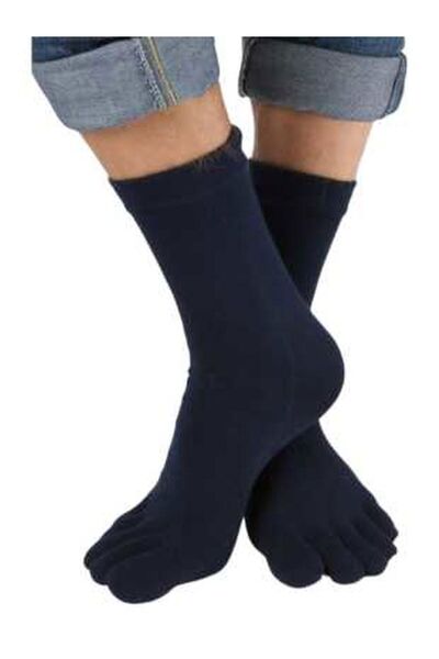 Trenderrs Чоловічі антибактеріальні бамбукові шкарпетки з 6 пальцями, розмір 36-44