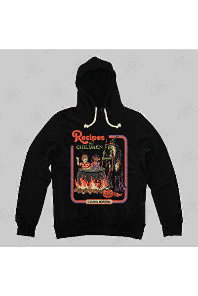 Built By Crazy Rețete pentru copii Hanorac unisex cu glugă