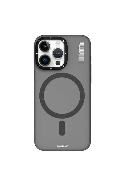 Youngkit iPhone 15 Pro Uyumlu Kılıf Magsafe Şarj Özellikli Youngkit Hidden Sa...