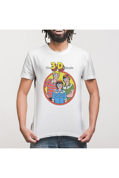 Built By Crazy Μπλουζάκι Unisex Steven Rhodes 3 Dickheads