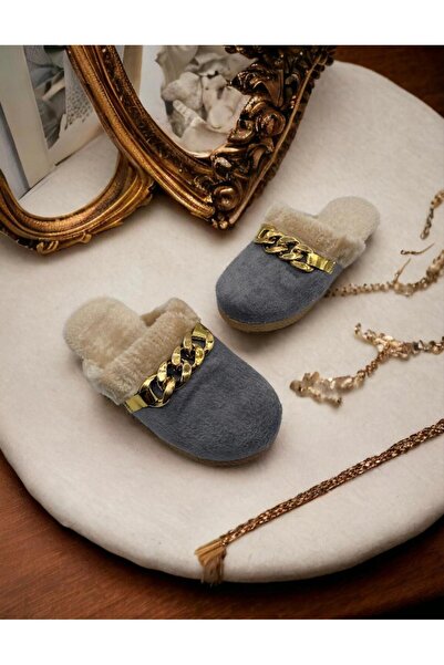 mustey жіночі домашні капці з вовною всередині гостьові капці